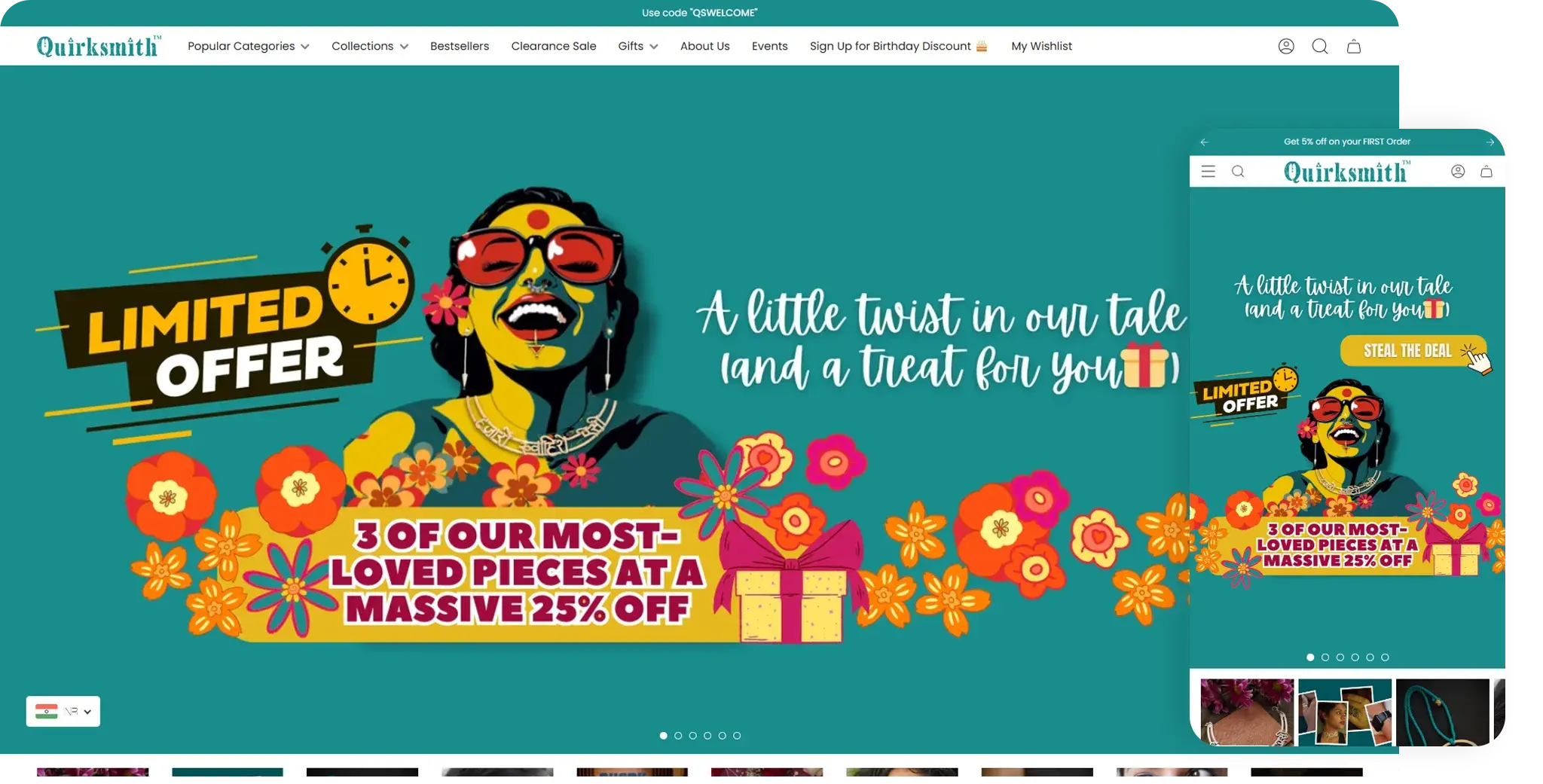 Quirksmith™ Shopify Store