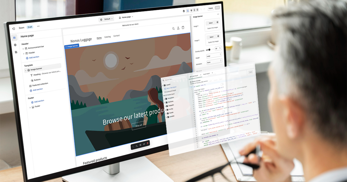 Shopify custom theme development