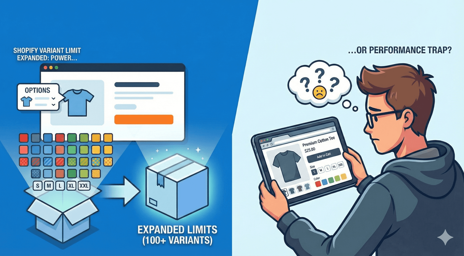 Shopify Variant Limit Expanded